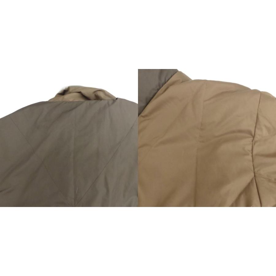 チュマンドール chumandor ダウンコート リバーシブル L ダーク