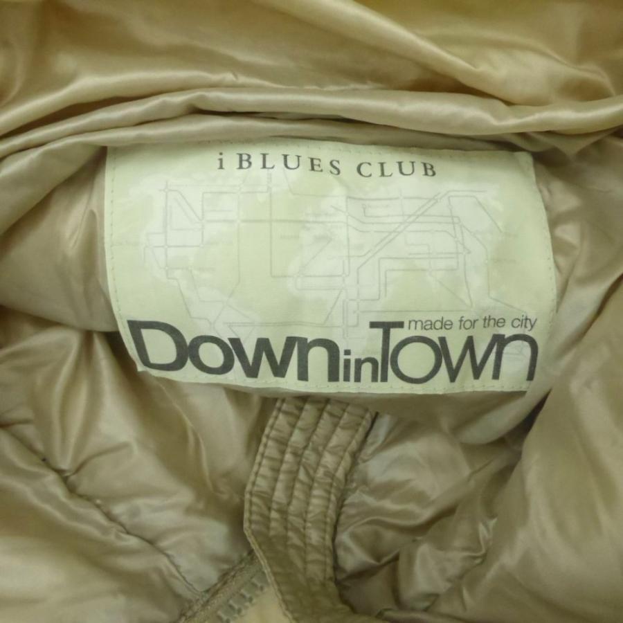 イブルース i Blues ダウンジャケット ミドル丈 スタンドカラー ダブル