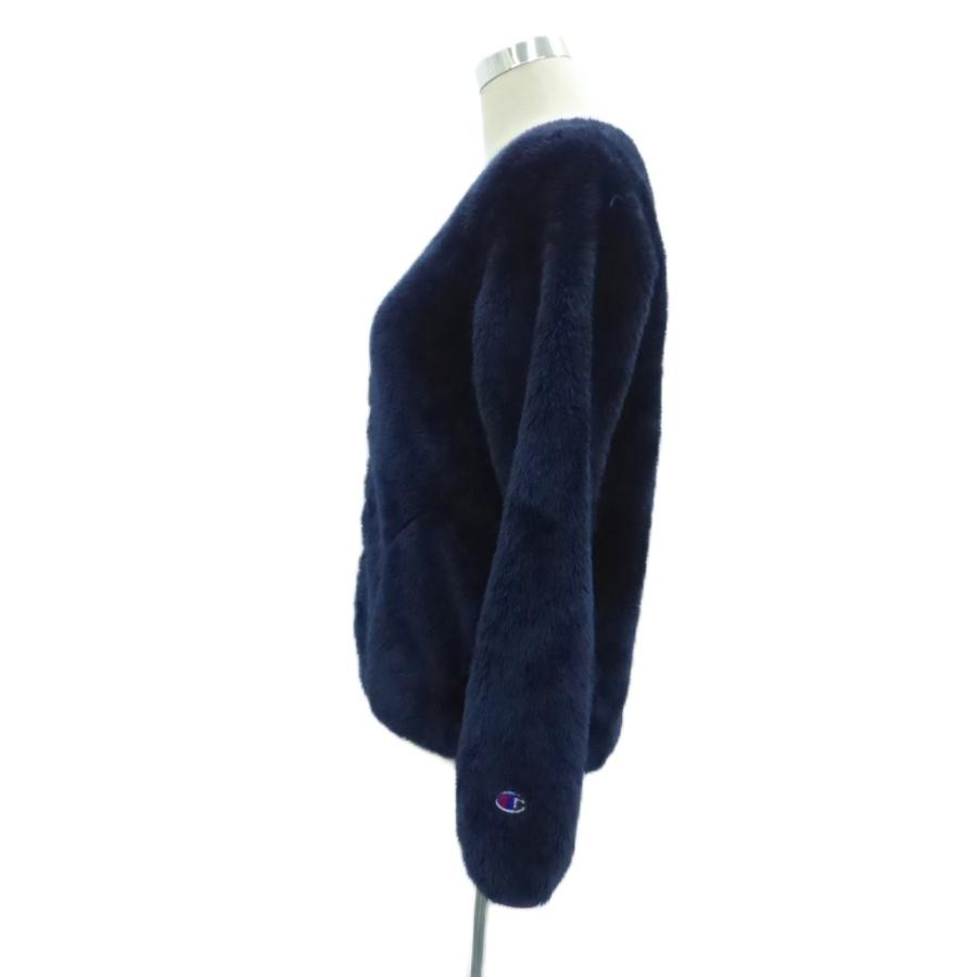 Champion（チャンピオン） フリースジャケット ノーカラー ミドル丈 M