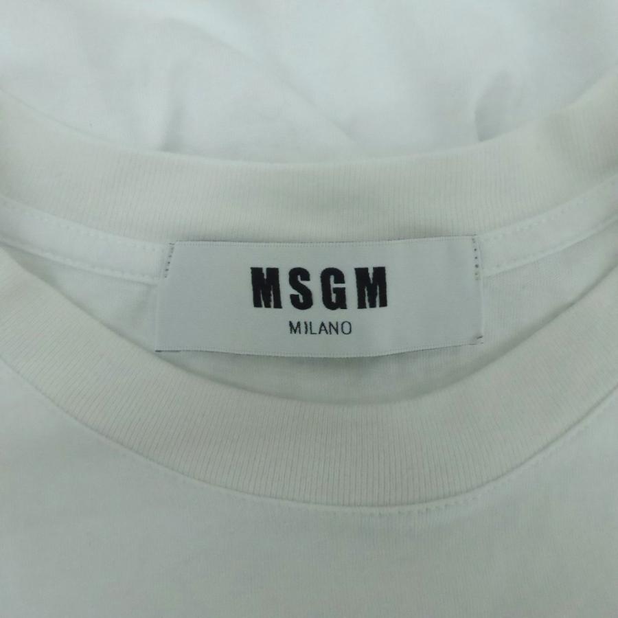 MSGM Tシャツ MSGM（エムエスジーエム） MSGM Tシャツ 半袖 トップス ブラック