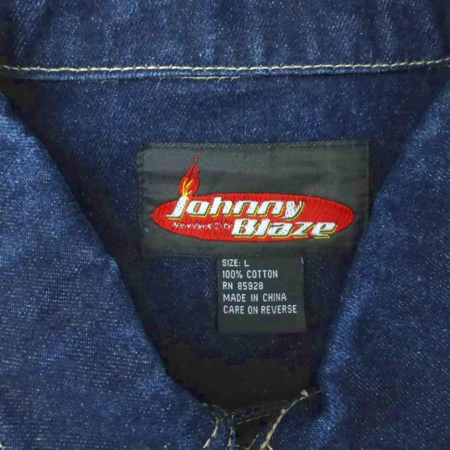 ジョニーブレイズ Johnny Blaze デニムジャケット Gジャン ジージャン