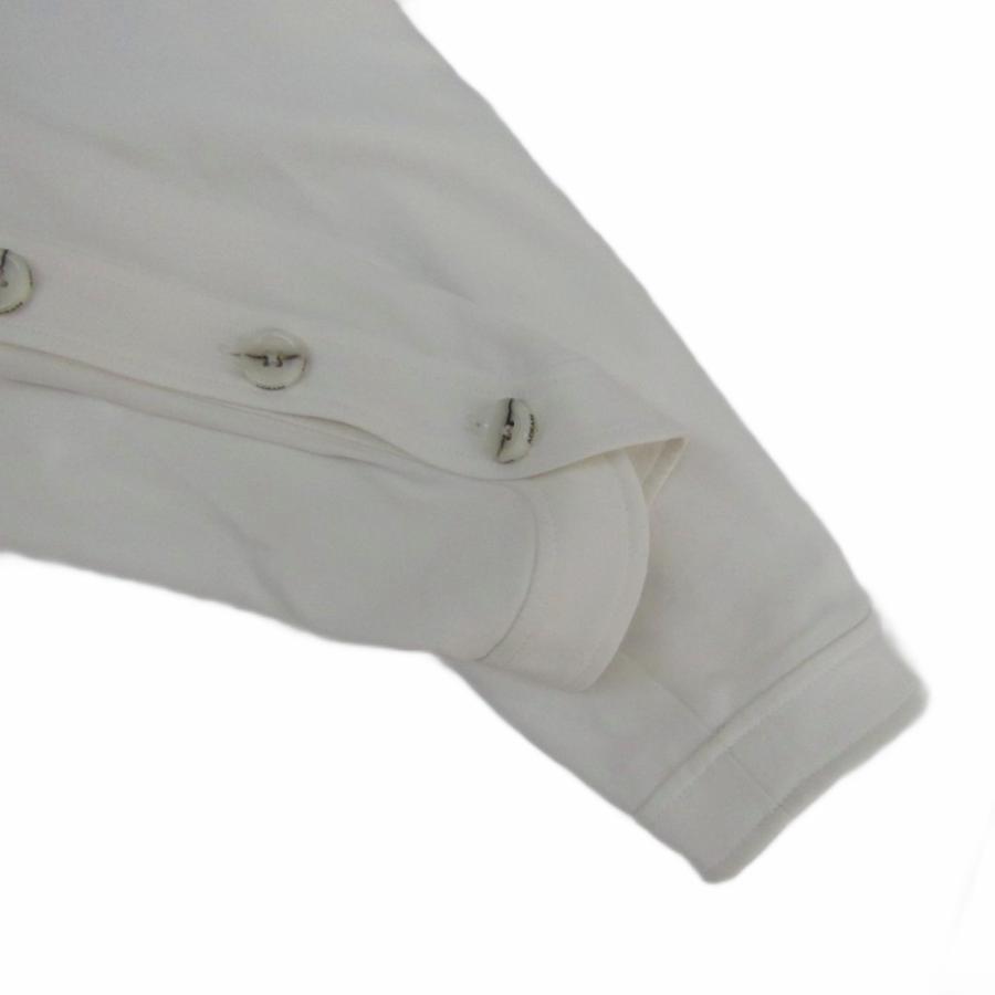 アディアム　ボートネック長袖ブラウス アディアム ADEAM ブラウス カットソー 長袖 0 XS 白 ホワイト ボート