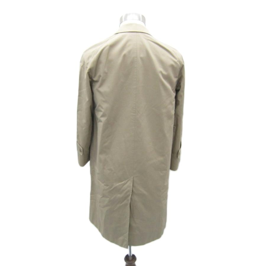 アクアスキュータム AQUASCUTUM ステンカラーコート ロング丈 ベージュ