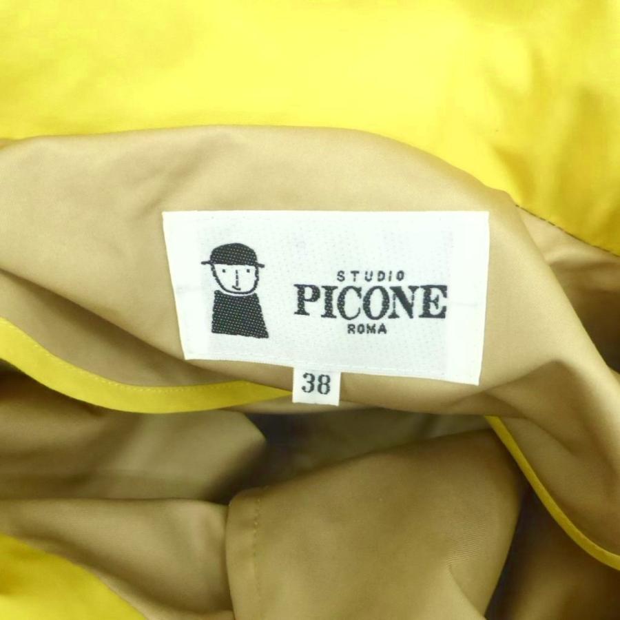 ピッコーネ PICONE トレンチコート スプリングコート ミドル丈 38 M