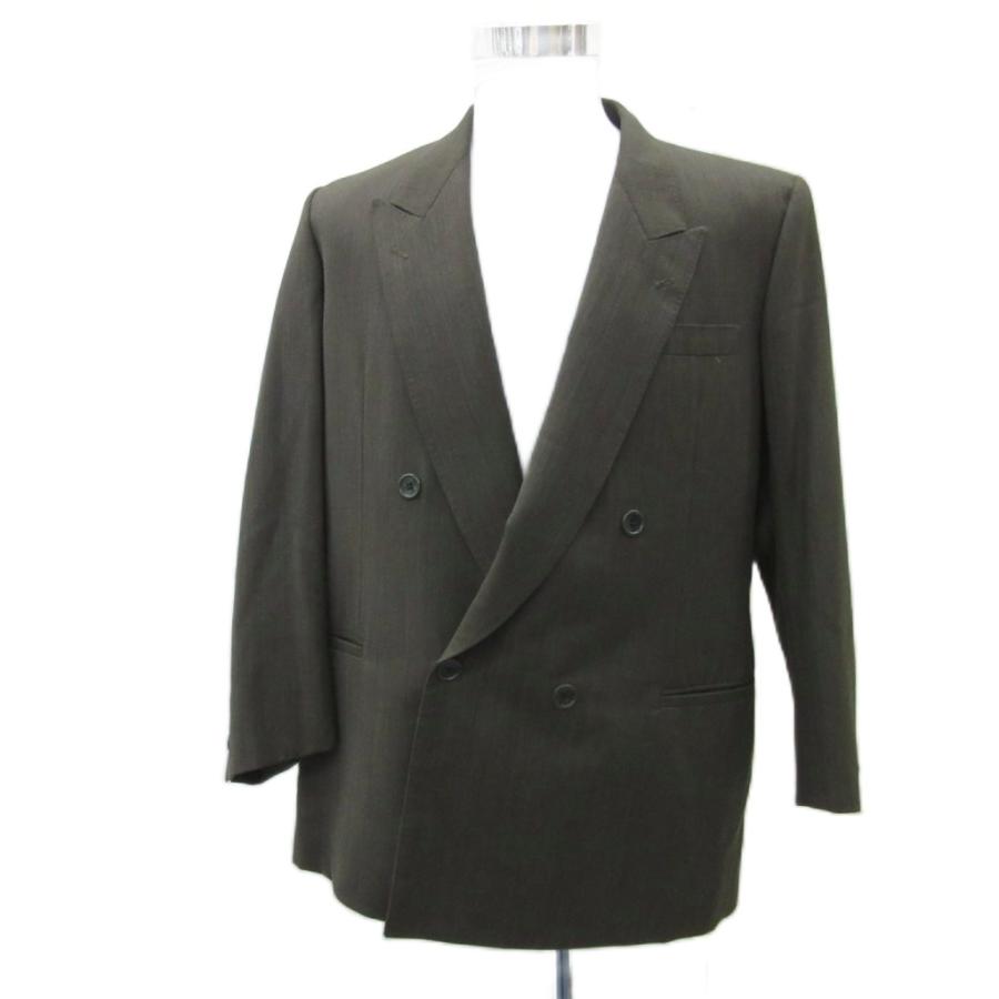 ヴィンテージ テーラード ダブル スラックス ピンバッチ セットアップ ヴィンテージ テーラード ダブル スラックス ピンバッチ セットアップ