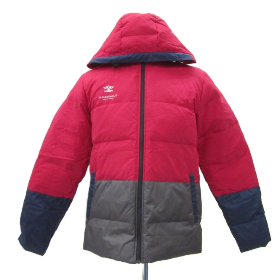 アンブロ × アールニューボールド ダウンジャケット O レッド 赤