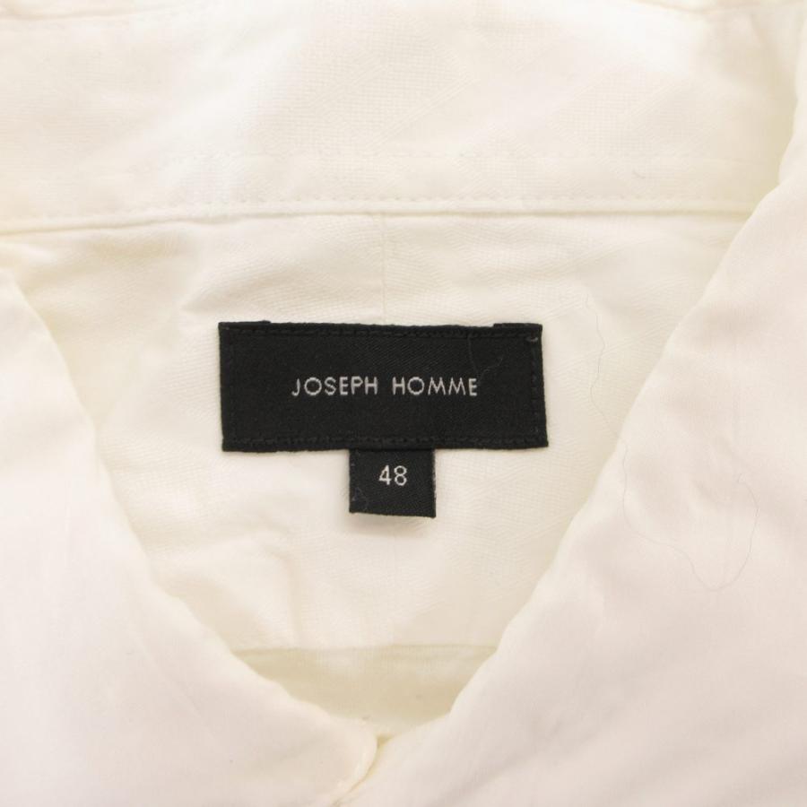 ジョセフオム JOSEPH HOMME 長袖シャツ 48 白 ホワイト /AE □GY53