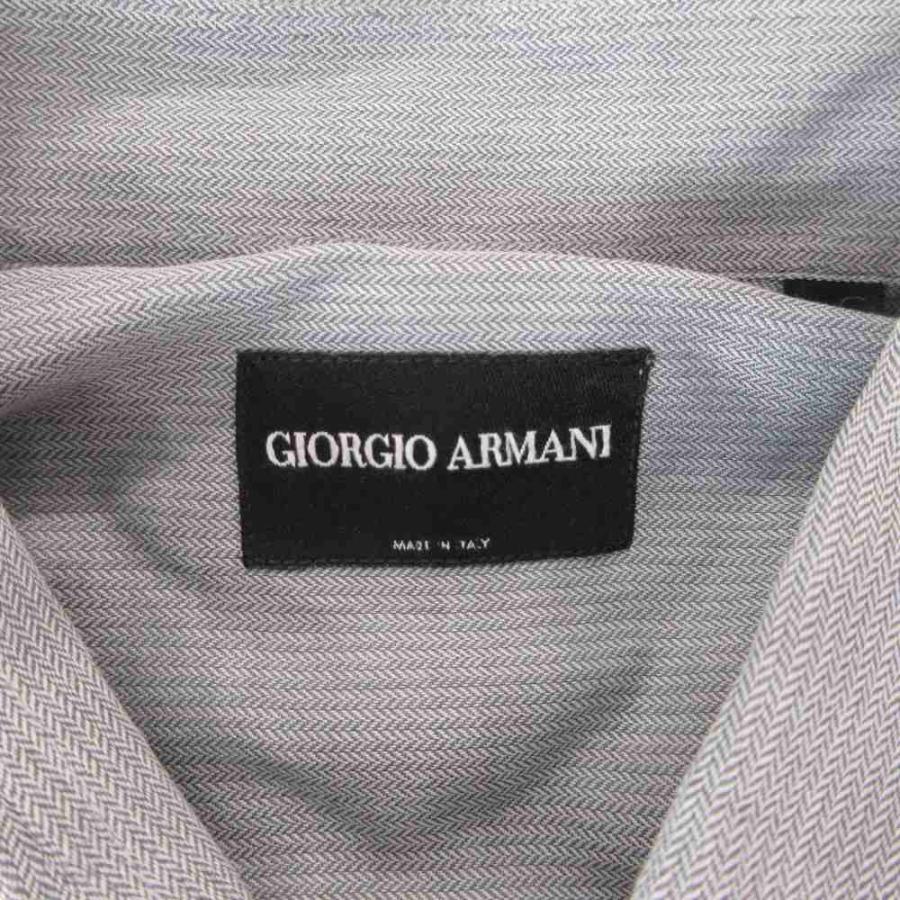 ジョルジオアルマーニ GIORGIO ARMANI 長袖シャツ 39 グレー /AE