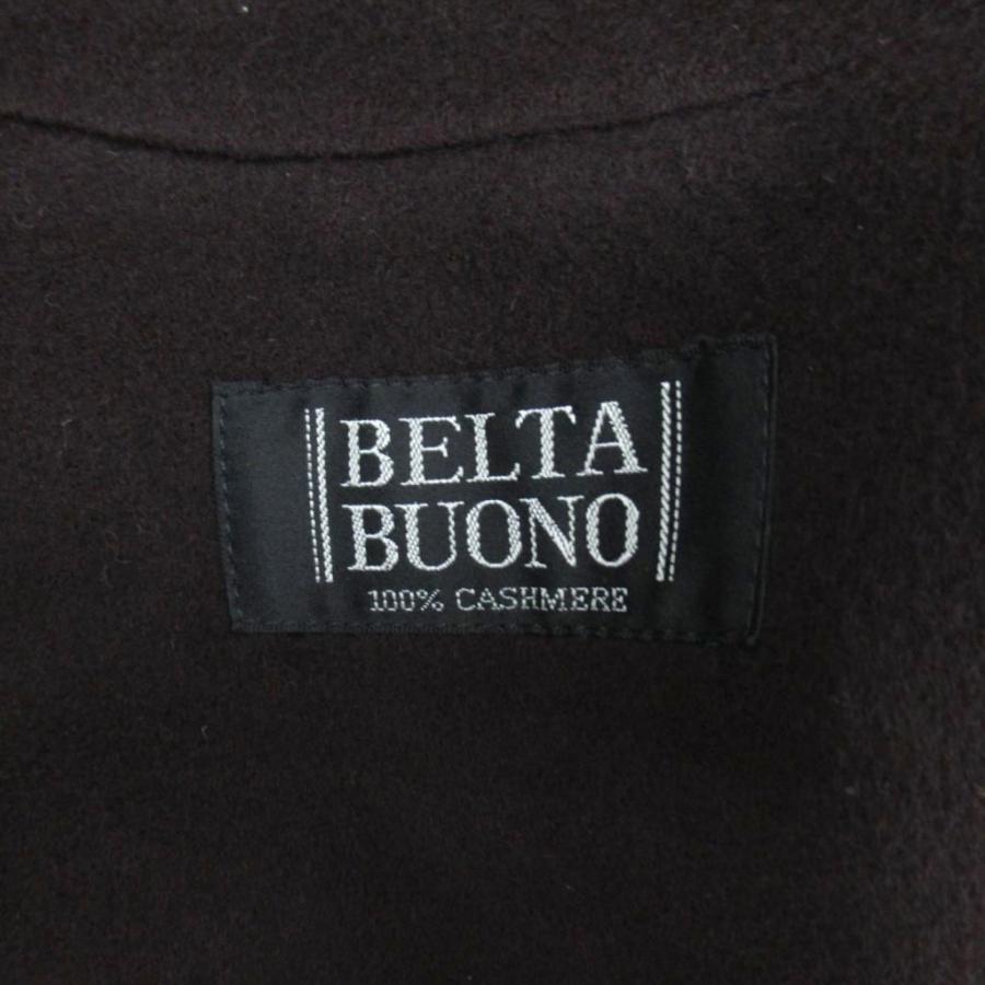 ベルタボーノ BELTA BUONO カシミヤ100% ステンカラー コート ロング