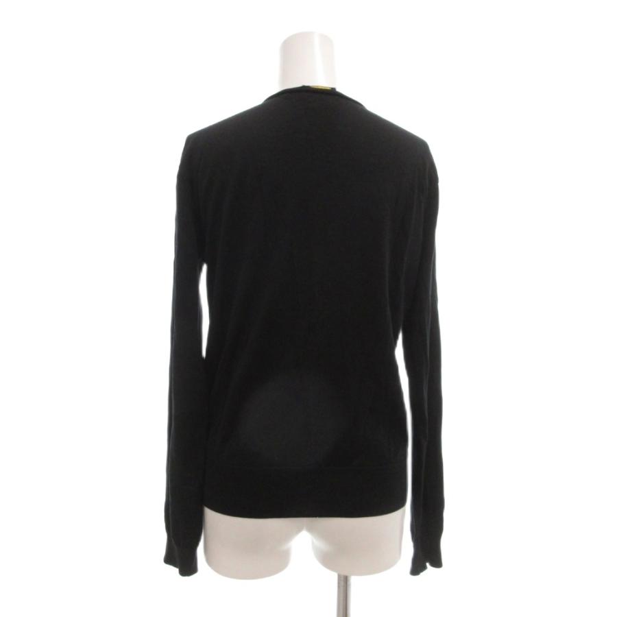 ポロラルフローレン　Мサイズ　刺繍入り黒長袖カーディガン ポロラルフローレン Мサイズ 刺繍入り黒長袖カーディガン