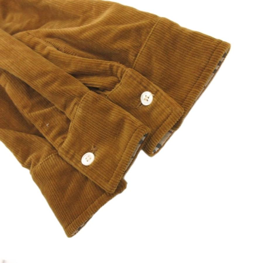 バーバリー ロンドン BURBERRY LONDON シャツワンピース コーデュロイ
