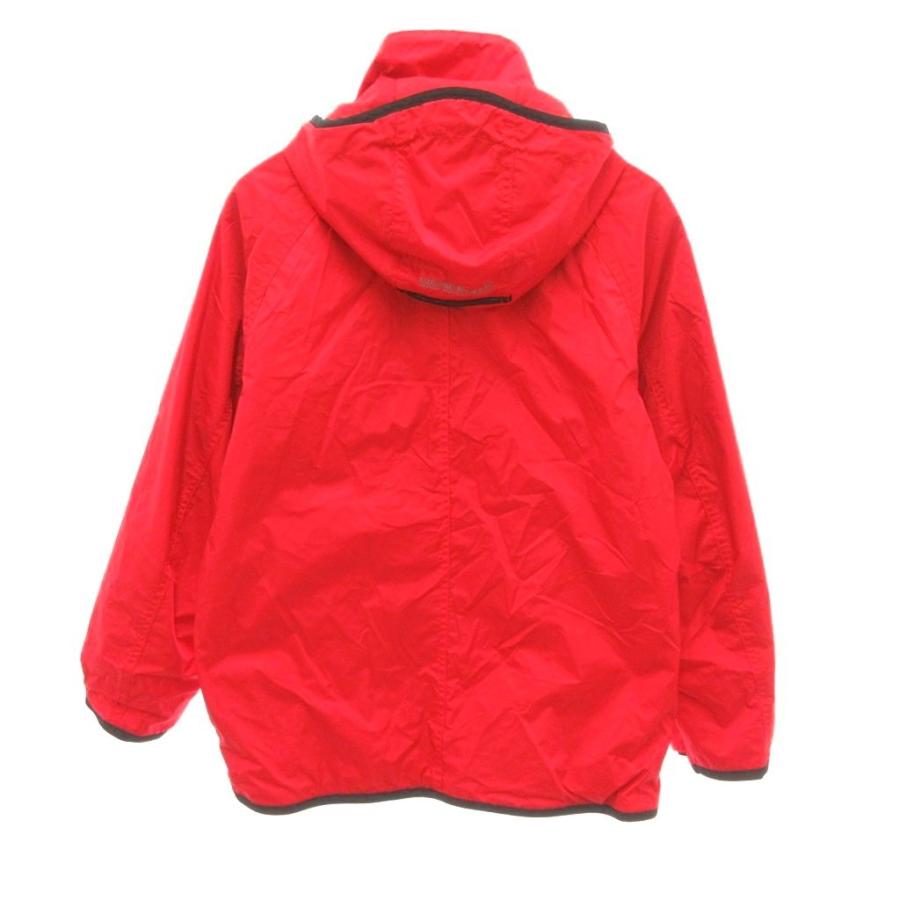 デサント DESCENTE マウンテンパーカー ジャケット ジップアップ S 赤 