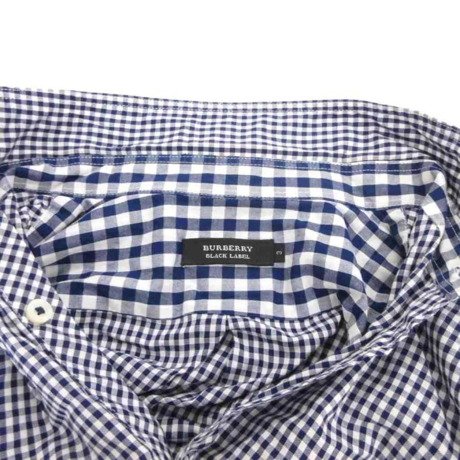 BURBERRY BLACK LABEL（バーバリーブラックレーベル） 長袖シャツ 3 青