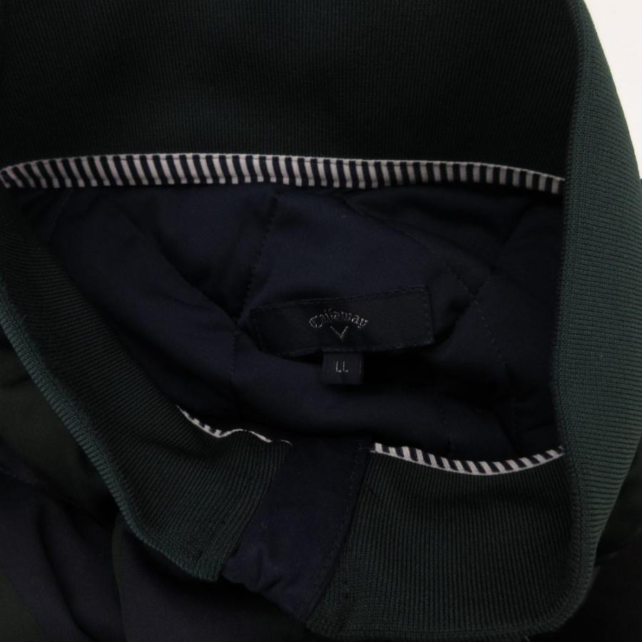 キャロウェイ CALLAWAY ジップアップブルゾン キルティング ロゴ