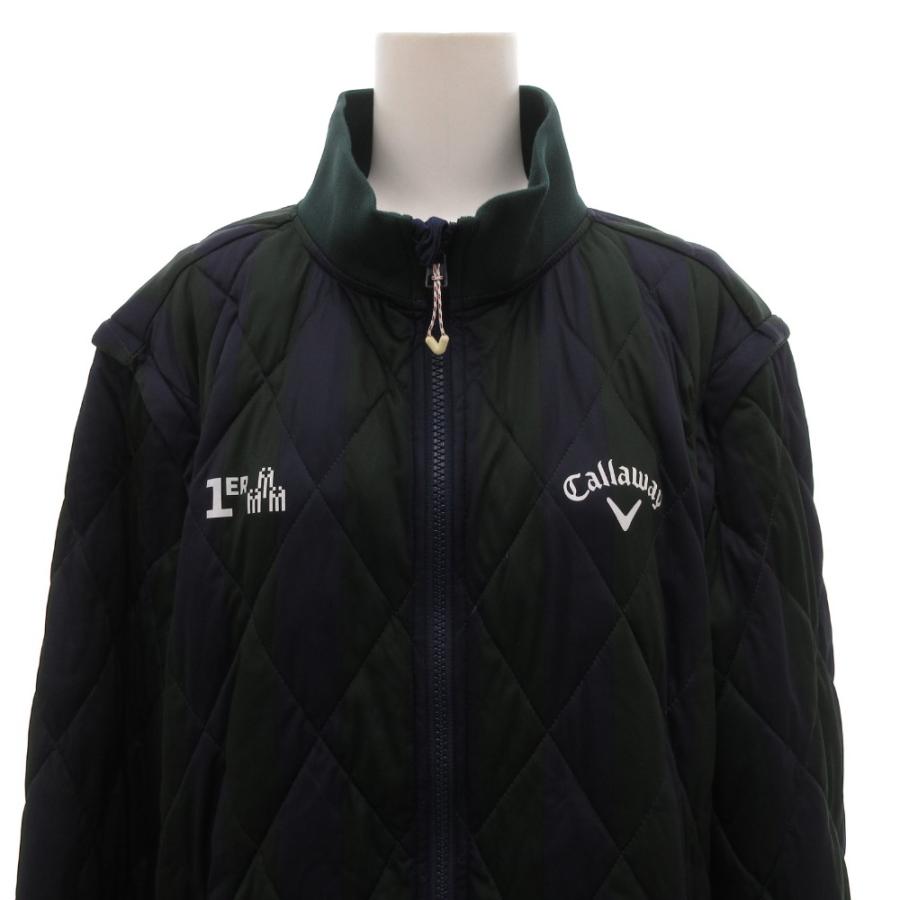 キャロウェイCallaway ネイビー キルティングジャケット サイズL