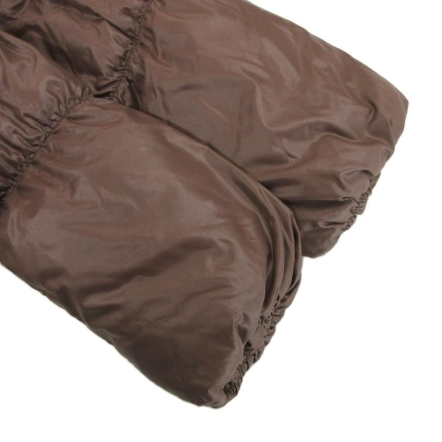 theory（セオリー） ダウンコート ロング スタンドカラー 2 茶