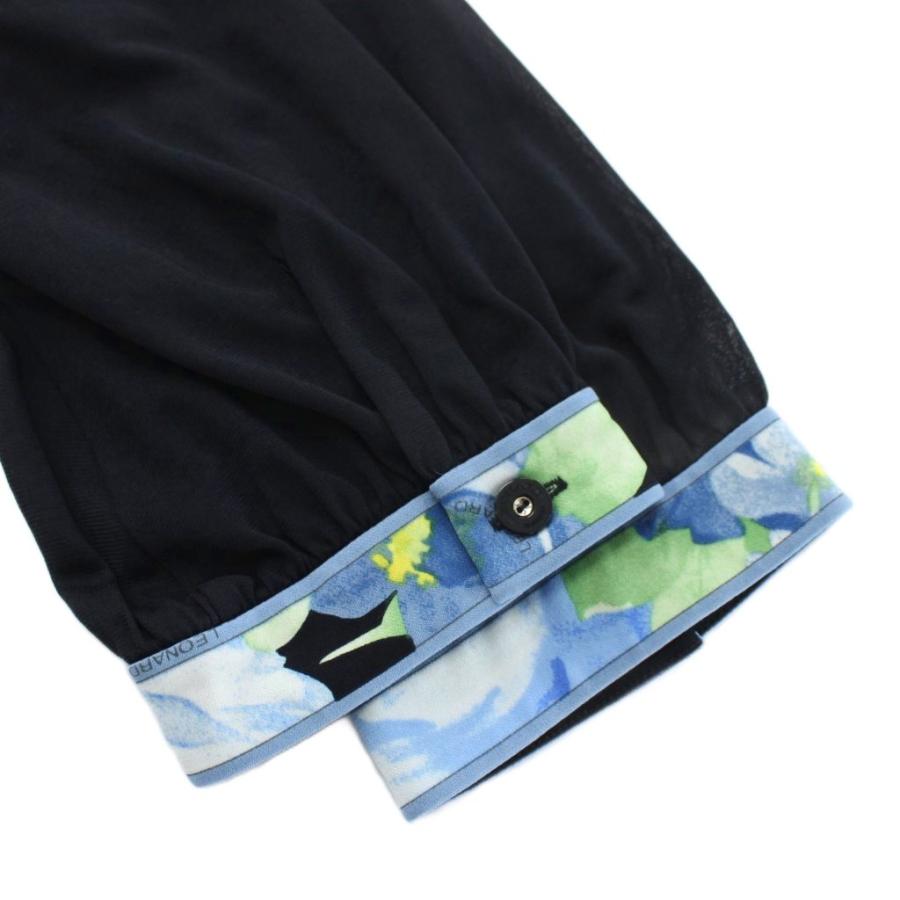 LEONARD（レオナール） カンカン ワンピース チュニック 長袖