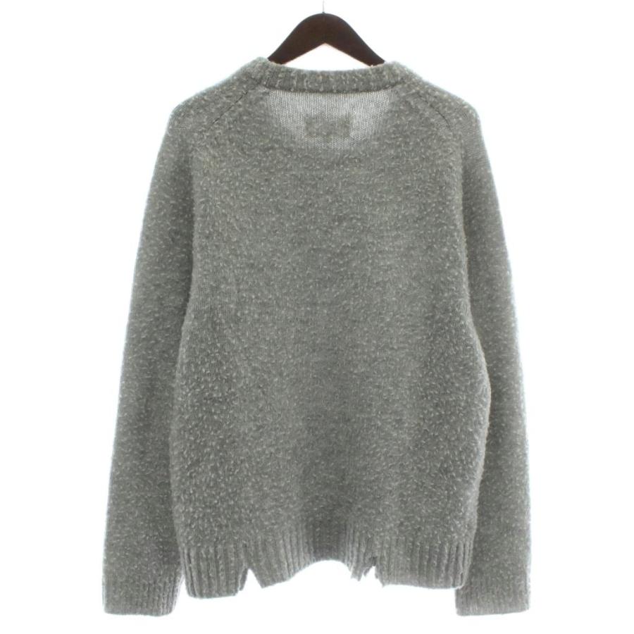 マルジェラ　グレー ニット メゾン マルジェラ MAISON MARGIELA ニット セーター ICONS ハイネック
