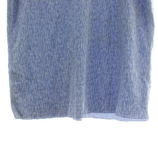 HERMES（エルメス） HERMES Tシャツ ニット 半袖 Vネック Hロゴ 総柄 L