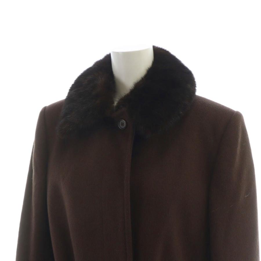 アクアスキュータム AQUASCUTUM ステンカラーコート ロング 長袖 総 