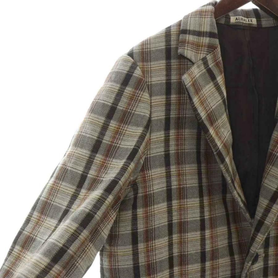 オーラリー AURALEE 19AW チェスターコート ロング 長袖 総裏地