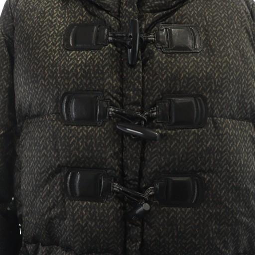 美品 MaxMara 42 LLダウンコート Aライン ダブルジップ ロング MAXMARA WEEKEND LINE（マックスマーラウィークエンドライン