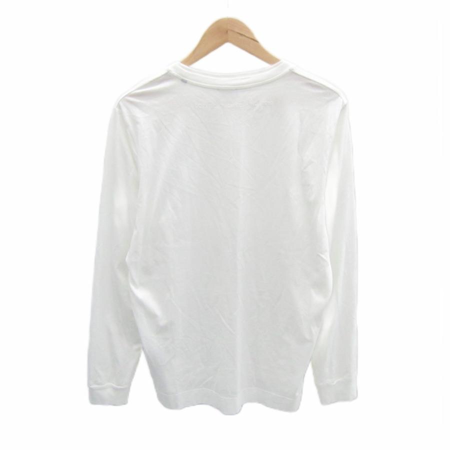 DIESEL（ディーゼル） カットソー Tシャツ ロンT 長袖 L 白 ホワイト