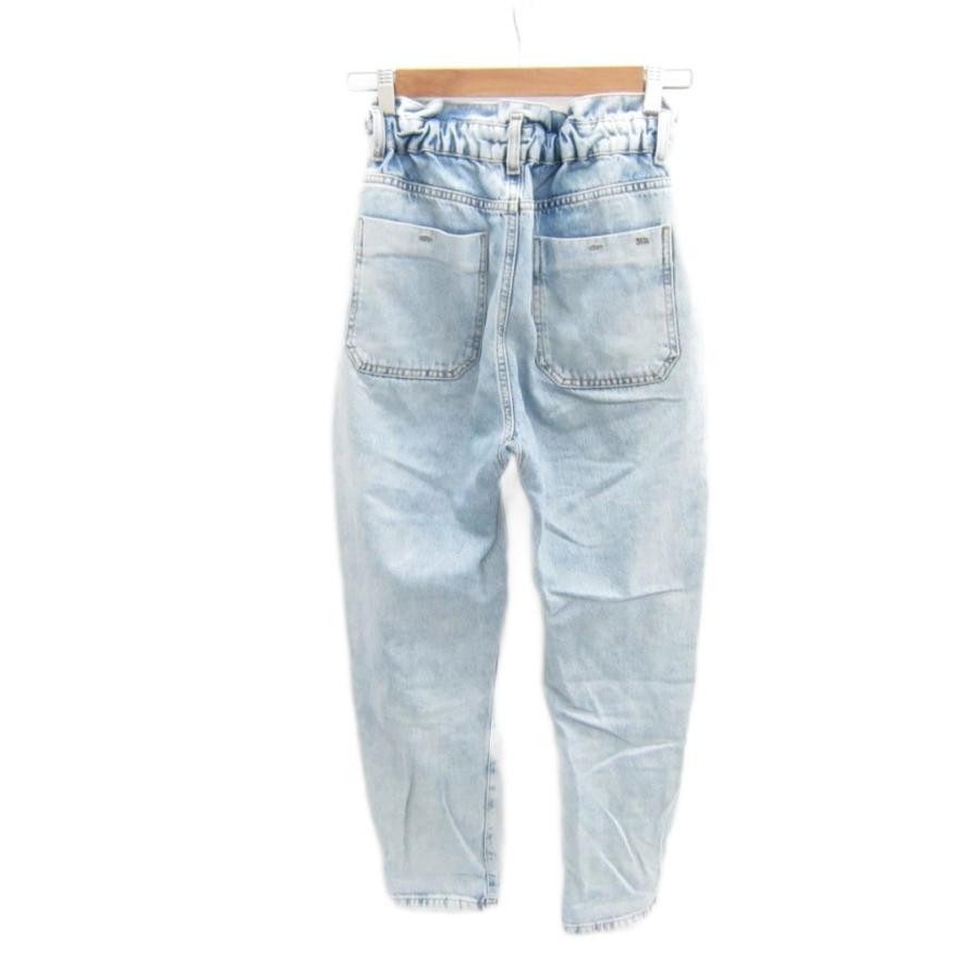 ZARA（ザラ） デニムパンツ ジーンズ テーパードパンツ アンクル丈 32