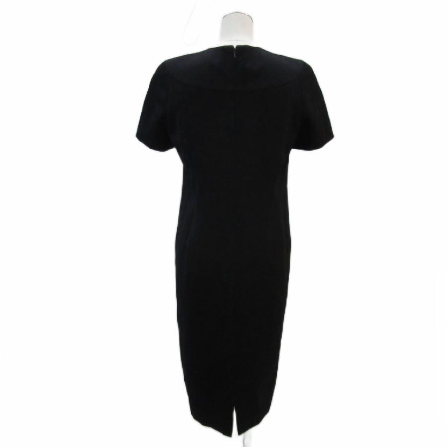 クレージュ courreges ブラックフォーマル ワンピース 11A3 黒