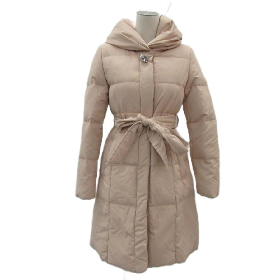 ミッシュマッシュ MISCH MASCH ダウンコート M ピンクベージュ