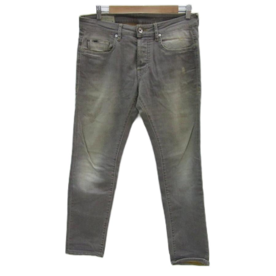 ガス GAS ANDERS デニムパンツ ジーンズ スリムパンツ W34 L32 グレー