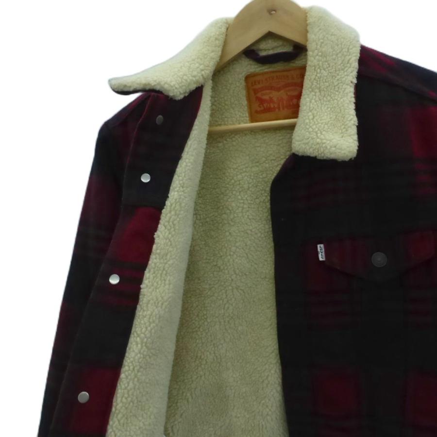 Levi's（リーバイス） チェックボアトラッカージャケット ミドル丈 S