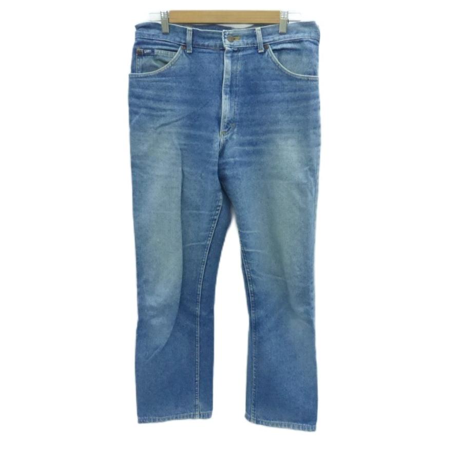 Lee（リー） デニムパンツ ジーンズ ストレート アンクル丈 34×36 L