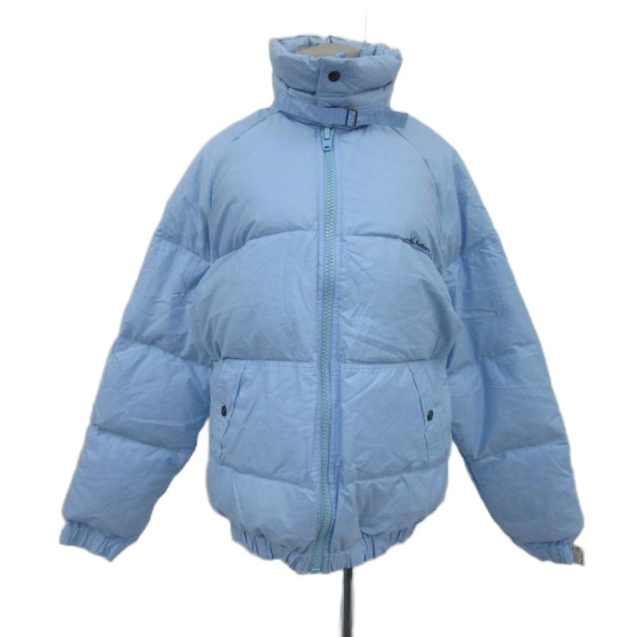 ロターズ Lothars ダウンジャケット ミドル丈 L 水色 ライトブルー
