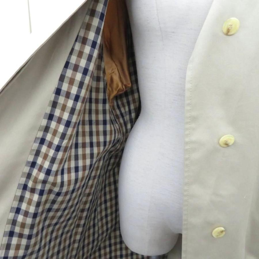 アクアスキュータム AQUASCUTUM トレンチコート ステンカラーコート