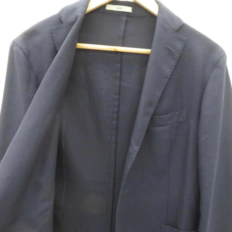 ボリオリ BOGLIOLI SOHO テーラードジャケット シングルボタン ミドル