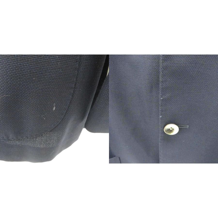 Boglioli SOHOネイビー テーラードジャケット　44 ボリオリ BOGLIOLI SOHO テーラードジャケット シングルボタン ミドル