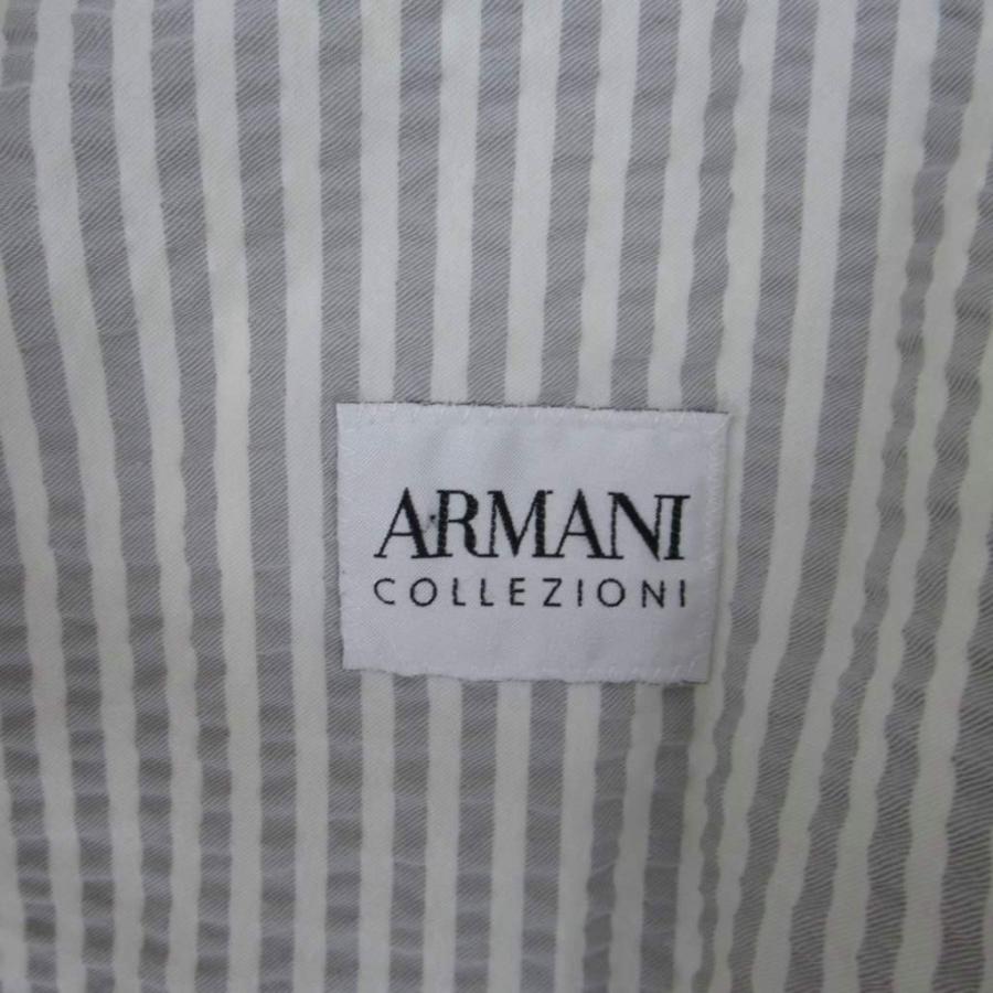 ARMANI COLLEZIONI グレー テーラードJK 44 ARMANI COLLEZIONI グレー テーラードJK 44