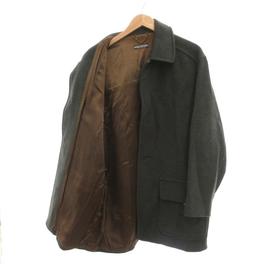 【未使用級】Brooks Brothers カシミヤ100％ ロングコート 40 Brooks Brothers カシミヤ チェスターコート