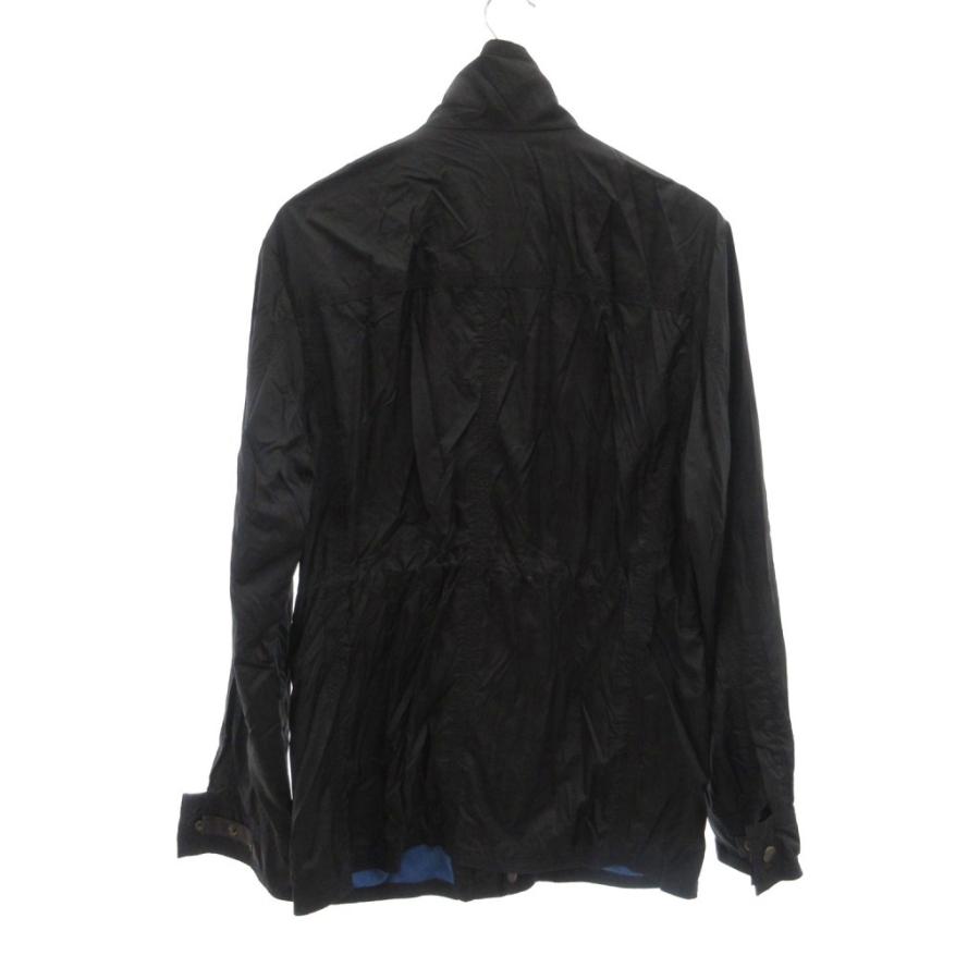 未使用品　ヒューゴボス　ジャケット ヒューゴボス HUGO BOSS M-65型 ミリタリー ナイロン ジャケット 48 黒