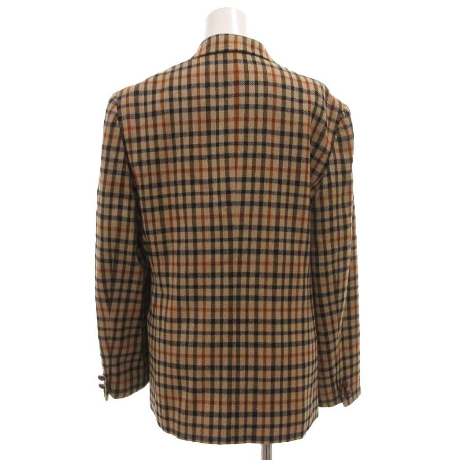 ダックス DAKS セットアップ スーツ ジャケット スカート チェック柄 9