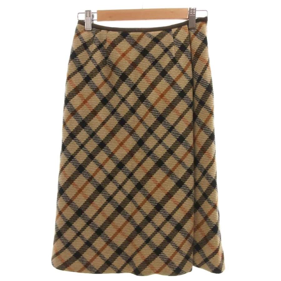 ダックス DAKS セットアップ スーツ ジャケット スカート チェック柄 9