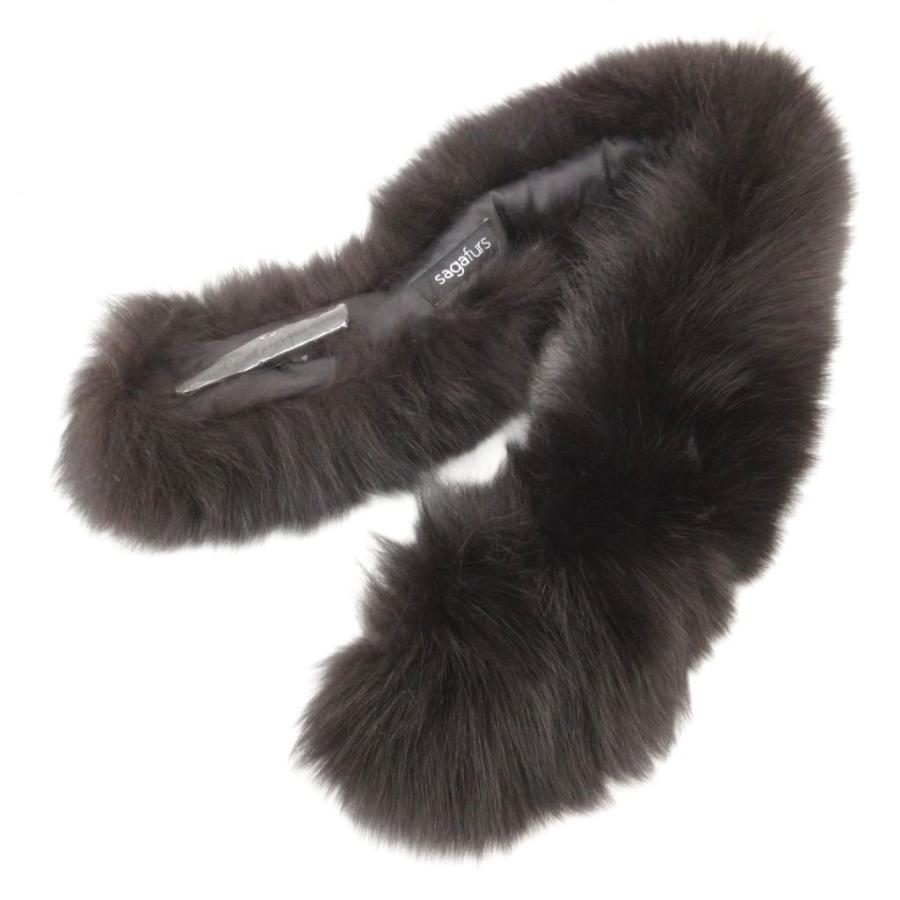 未使用品 サガファーズ Saga Furs タグ付き ティペット 毛皮