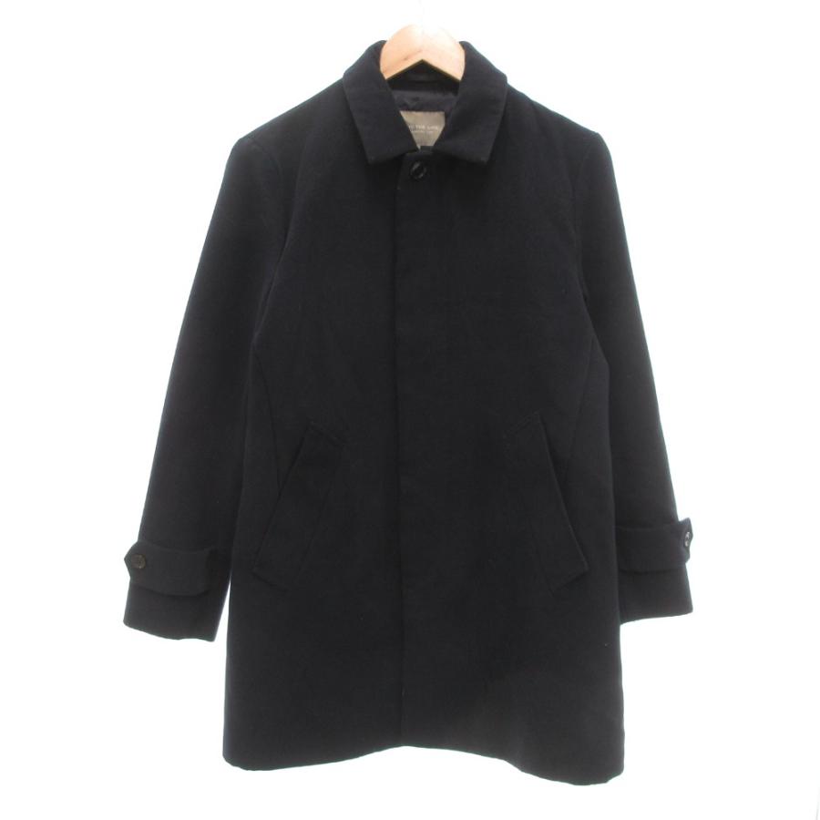 A DAY IN THE LIFE UNITED ARROWS 美品 ショートコート 比翼 S 紺 