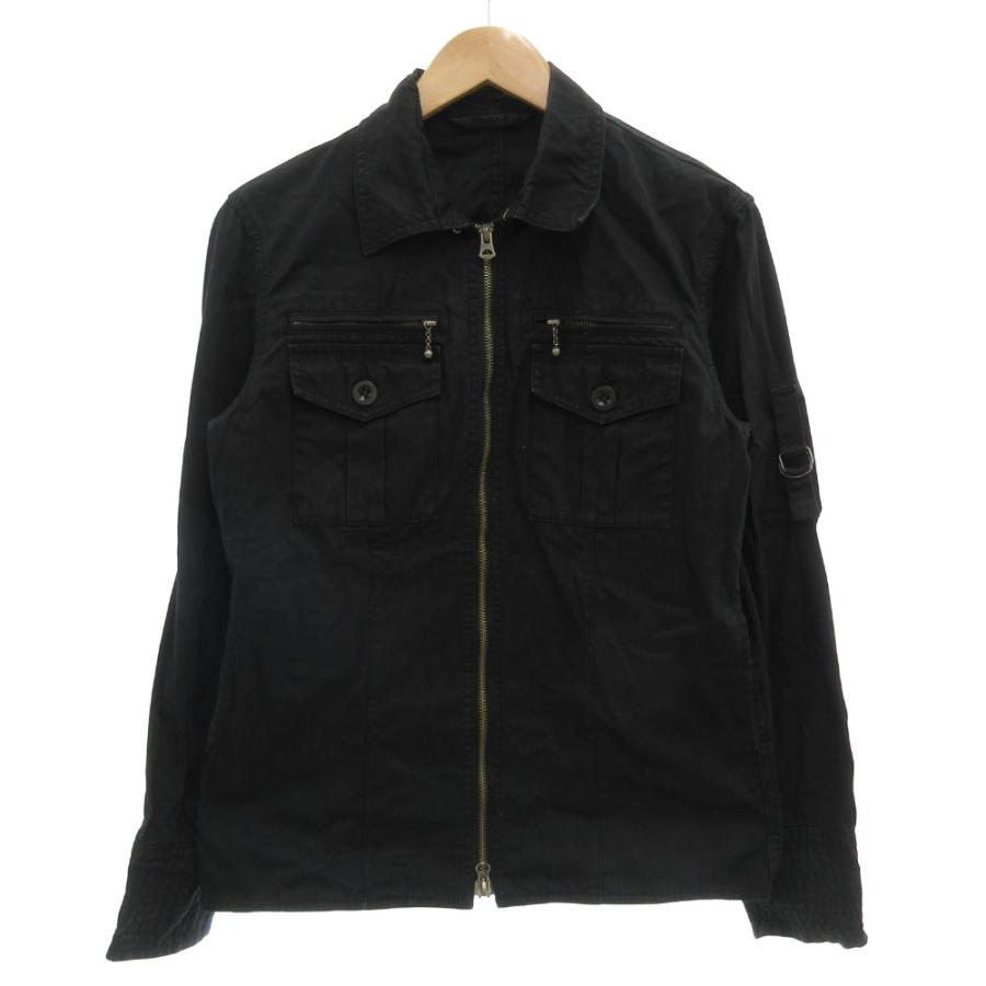 シップスジェットブルー SHIPS JET BLUE ジャケット ブルゾン M 黒