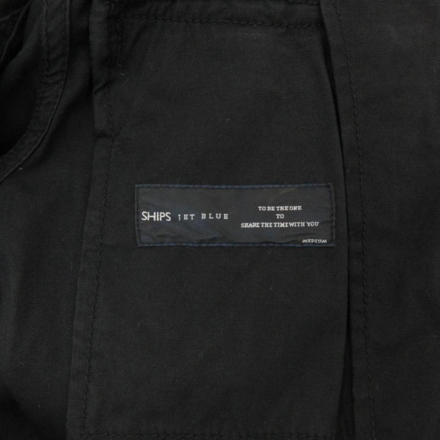 シップスジェットブルー SHIPS JET BLUE ジャケット ブルゾン M 黒