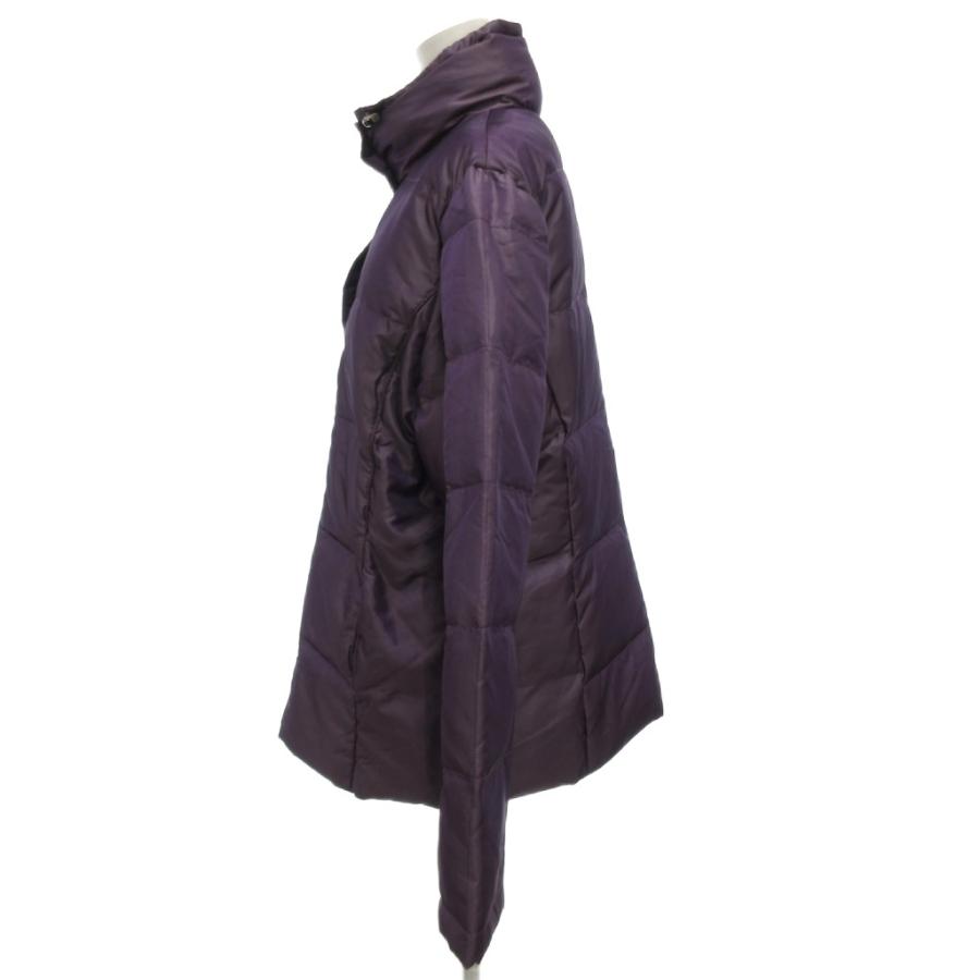 マンシングウェア MUNSINGWEAR ダウンジャケット ジップアップ L 紫
