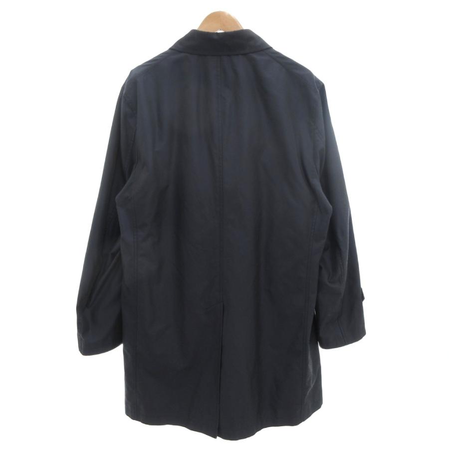 ダーバン DURBAN ステンカラーコート ロング ライナー 3L 紺 ネイビー