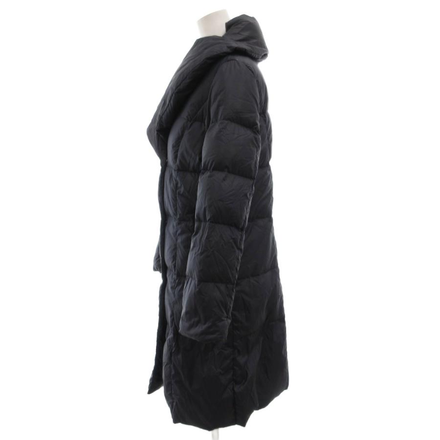 極美品　ROPE ダウンコート　ダッフルダウン　黒　40 リブ イン コンフォート くぼっち☆とコラボ 軽やかにこなれ見えする