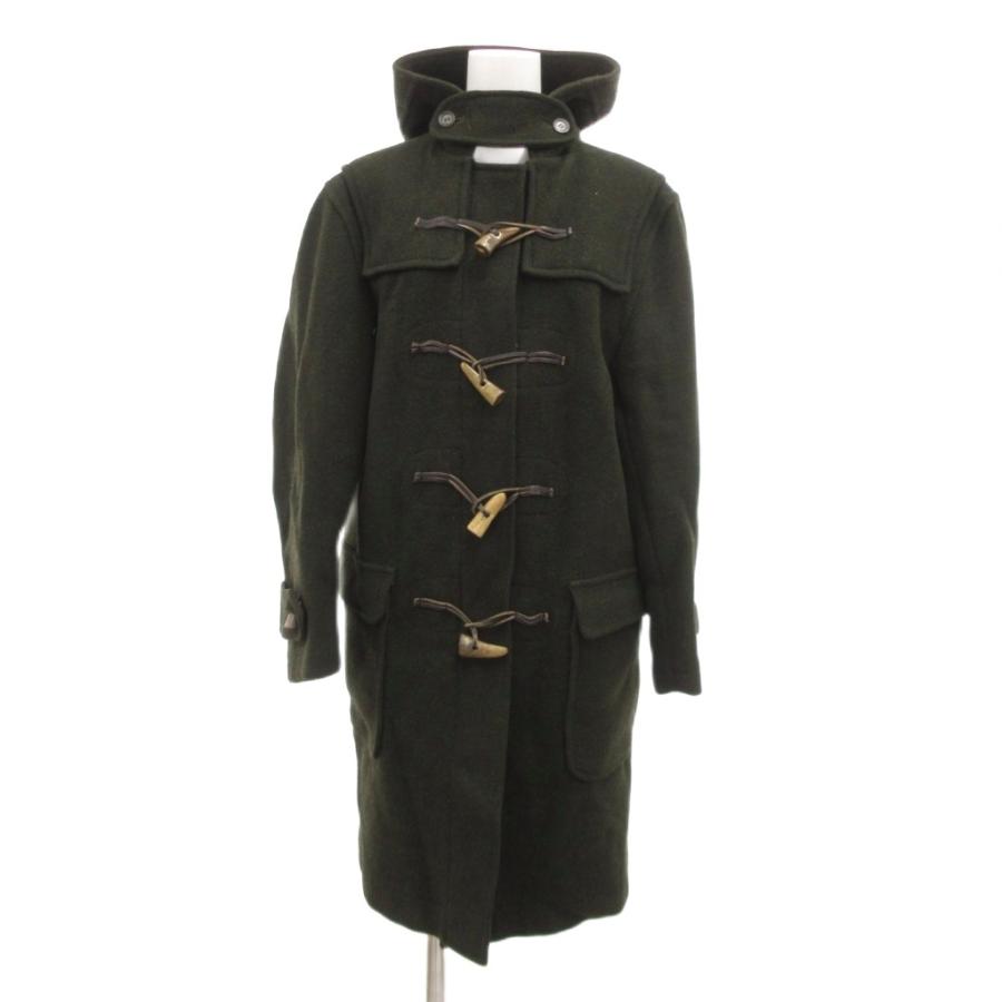 ケント KENT ダッフルコート ロング フード 緑 グリーン /JS □GY58